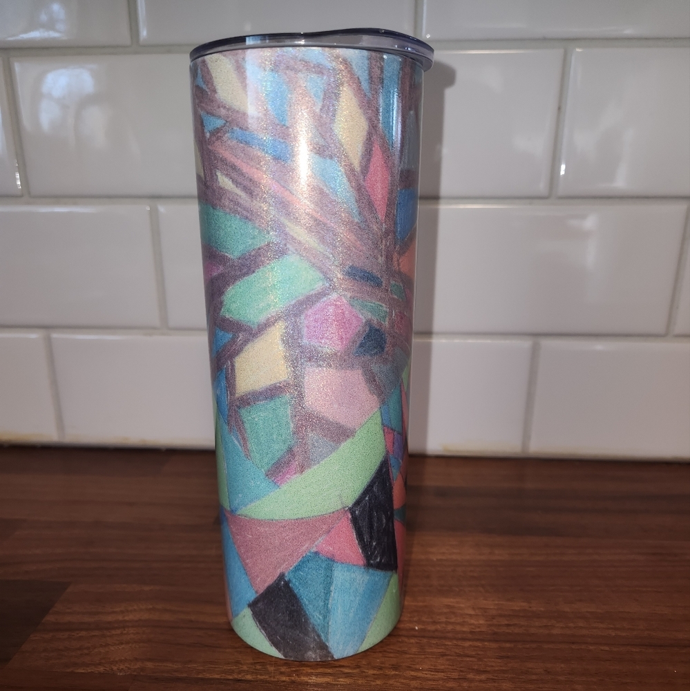 Your Kid's Art on Travel Mug